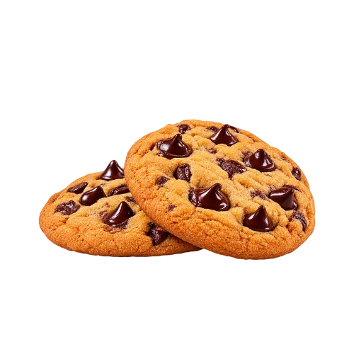 Chocolate chip cookies - soft baked cookies loaded with rich melted chocolate chunks