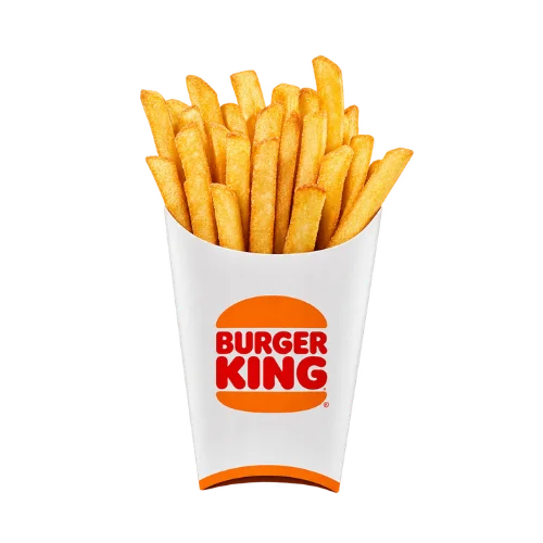 Golden crispy french fries - classic salted fast food side order