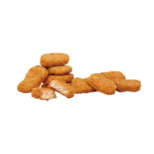 Golden crispy chicken nuggets served in a Burger King nugget box
